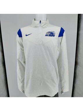 Nike Pleasant Grove High School Viking Blue and White Coaches' Vented Jacket -XL